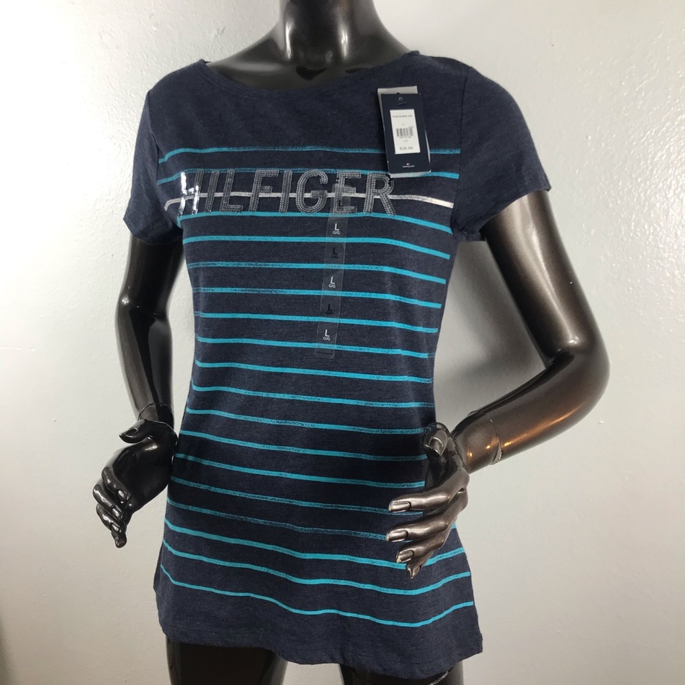 Tommy Hilfiger Navy Blue T-Shirt